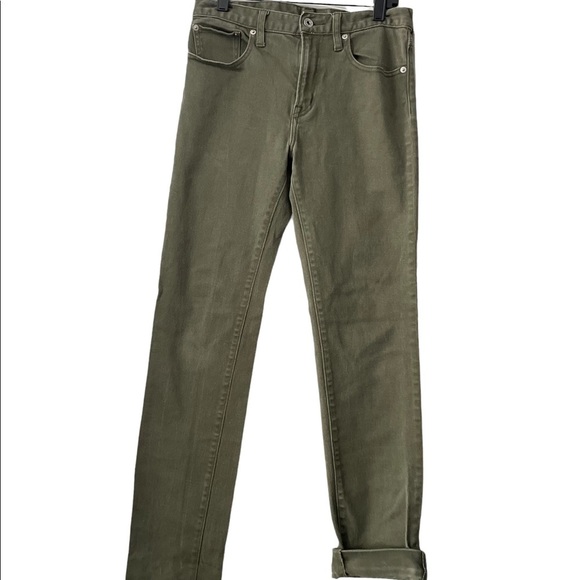 COPY - Camo Green GU Hight Waist Skinny Jeans size 29 - Picture 1 of 5